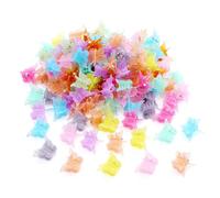 JYXNU 50 Pcs Small Glitter Butterfly Hair Clips, Mini Butterfly Hair Clips, Cute Mini Hair Clips, Mini Spiral Hair Clips for Kids and Women