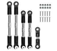 JYYTERD RC Car Linkage For Arrma 1/7 For Infraction For Limitless For Felony 1/8 For Typhon Upgrade Parts Steel Turnbuckles Camber Links Toe Linkage