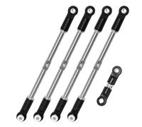 JYYTERD RC Car Linkage For Arrma 1/8 For Karton For Outcast 1/7 For Big For Rock 5pcs Turnbuckles Camber Links Toe Set Linkage Upgrade Parts
