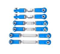 JYYTERD RC Car Linkage For ARRMA For Mojave 4X4 4S For Blx 1/8 Rc Crawler Car For Desert Truck Upgrade Parts Aluminum Alloy Steering Link Rod Set