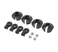 JYYTERD RC Car Parts For Arrma 1/7 1/8 RC Car Accessories Shock Rod End For Spring Cup Set Stable Driving Experience Wear Resistant Replacement rc Parts