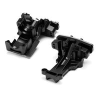 JYYTERD RC Car Parts For Traxxas 1/5 For X-Maxx 1/6 For XRT 8S 7726 7720 7727X Metal Bulkhead Front Rear Upper Differential Cover Replacement rc Car Parts(Black,Set)