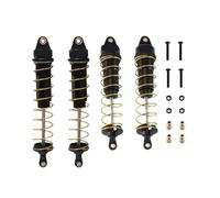 JYYTERD Rc car shock absorber For Arrma For SENTON For Granite 4X4 For BLX 1/10 Rc Car Upgrade Parts 4Pcs Metal Front And Rear Shock Absorber Damper