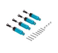 JYYTERD Rc car shock absorber For WPL For Henglong C-14 C-24 1/16 Crawler Half Truck RC Car Spare Parts Upgrade Modified 4 Pcs Alloy Shock Absorber(Blue)