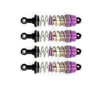 JYYTERD Rc car Shock absorbers For WLtoys 144001 4Pcs Metal Shock Absorber Damper 1/14 rc Car Upgrade Parts Replacement Accessories