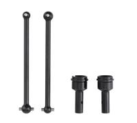 JYYTERD rc DriveShafts For Arrma 1/8 For Typhon 1/7 For Infraction For Limitless rc Car Upgrade Parts Accessories 2Pcs Metal Rear Drive Shaft CVD