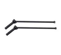 JYYTERD rc DriveShafts For Arrma For KRATON For Outcast For Notorious 1/8 rc Car Parts Accessories Steel Front Rear Drive Shaft CVD Driveshaft(Black,Front)