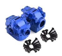 JYYTERD RC Gearbox Compatible With For traxxas For Slash 4X4 For VXL For Rustler For Stampede For Hoss 1/10 RC Car Front Rear Differential Housing Gearbox Shell(Blue)