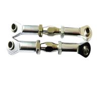JYYTERD RC Links Linkage For Traxxas For UDR 1/7 rc Car Part Aluminum Alloy Steering Link Rod RC Upgrade Linkage Tie(Silver)