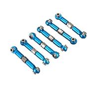 JYYTERD RC Links Linkage For Wltoys A949 A959 A969 A979 K929 1/18 rc Car 12Pcs Adjustable Metal Linkage Pull Rod Front/Rear Servo Link
