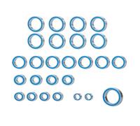 JYYTERD RC Parts For ARRMA For BIG For ROCK 3S 1/10 rc Car Upgrades Parts Accessories 26PCS Rubber Sealed Ball Bearing Kit