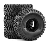 JYYTERD RC Parts For Trax For Trx4 For Axial For Scx10 For Wraith For Wrangler 1/10 Rc Crawler Car RC 4pcs 1.9 Inch Rubber Tyre 115 * 45mm