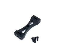 JYYTERD RC Vehicles Parts For WPL B1 B14 B16 B24 C14 C24 B36 For MN D90 D91 For MN99s Metal Bracket Kit rc Car Upgrade Parts Beam Center Fixed Accessories(Black)