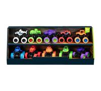 JYZ 10-Pack Mini Monster Trucks Toy Set - 1:64 Scale Die-Cast & Plastic Pull-Back Vehicles, Mixed Colours & Designs - Collectible Car Gift Set for Kids Age 3+