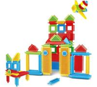JYZ 150pcs Hedgehog Building Blocks for Kids - Interlocking Construction Bricks & Stickle Style Blocks, Educational Sensory Toy Set for Toddlers & Children, STEM Learning Building Toys