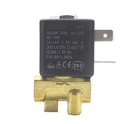 JYZ-3 Normally Closed 2/2 Way 3mm Direct-Acting Internal Thread AC 230V G1/8 quot; Brass Steam Air Water Solenoid Valve 1Pcs