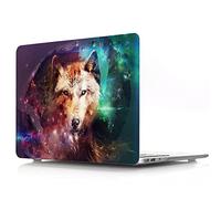 JZ Animal Case for MacBook Pro 16 inch with M1 M2 M3 M4 Models A2991 A2485 A2780 A3403 Hard Shell Case with Keyboard Cover - Wolf