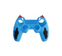 JZ Fire Anti-Slip PS5 Controller Case, Soft Rubber Case Protector for ps5 ,Silicone PS5 Controller Cover with Thumb Grip Gaps Washable -Blue