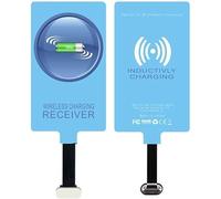JZ QI Wireless Charging Receiver Adapter with Fast & Smart Microchip Technology for Samsung Galaxy A15 A55 A35 A25 A54 A14 A34 A24 A04 A13 A23 A33 A53 A12 A22 A32 A42 A52 A03S A05 A05S A72 Type-C