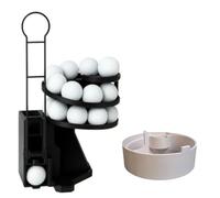 JZAOJ Range Reload Golf Ball Dispenser Pro, Golf Ball Launcher, Automatic Golf Ball Tee up Machine, Portable Dispenser 25-Ball Training with Foot Pedal, Need to Assemble(Black1)