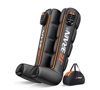 JZBRAIN Professional Compression Boots for Circulation, Cordless Leg Compression Massager for Pain Relief, Rechargeable Leg Recovery Boots for Athletes,Reduces Muscle Pain, 3000 mAh, Medium