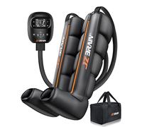 JZBRAIN Sequential Air Compression Recovery System : Professional Sequential Compression Boots for Fast Recovery & Circulation Improvement - Full Leg Recovery Device for Athletes Runners Gym (Medium)