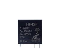 JZC-42F HF42F-012-2HS Relay, 10PCS | 5A250VAC, 6PIN, 2 Group Normally Open, Controls Relays