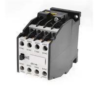 JZC1 35mm DIN Rail Mount 3 Pole 4NO 4NC AC/DC Contactor Ui660V Ith10A
