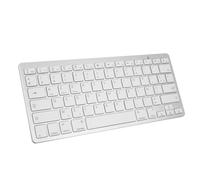 JZCZMCE Bluetooth Keyboard, Ultra Thin Lightweight Silent Wireless Keyboards for Multi Device Phone & Tablet, Compatible with iPhone, iPad, Samsung, Android, Windows Computer, Smart TV,French