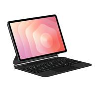JZCZMCE Keyboard Case for Samsung Galaxy Tab S10 Lite/S10 FE/S9/S9 FE/S8/S7 11'', Magnetic Floating Cantilever Stand, Ultra-Slim Protective Case with Backlit Keyboard, Multi-Touch Trackpad,Black