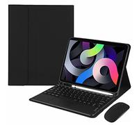 JZCZMCE Keyboard Case for Samsung Galaxy Tab S11 Ultra 14.6 inch 2025 (SM-X930/X936B), Magnetic Detachable Wireless Keyboard with Bluetooth Mouse,Black