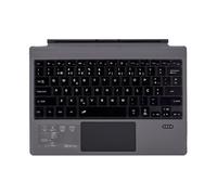 JZCZMCE Keyboard Type Cover for Surface Pro 3/4/5/6/7, Portable Wireless Bluetooth Keyboard with Touchpad, 7-Color LED Backlit and Built-in Rechargeable Battery,Portuguese