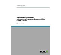 Jzefczuk - Die Umqualifizierung des Leistungsempfngers zum Steuersch - P555z