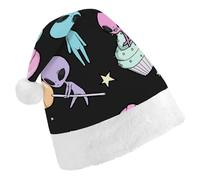 JZemdybill Christmas Hat for Adults,Alien Hat for Various Holiday Parties