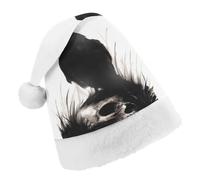 JZemdybill Christmas Hat,Halloween Skull Raven Hat for Various Holiday Parties