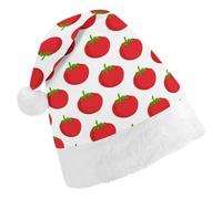 JZemdybill Christmas Hat,Tomato Cartoon Hat for Various Holiday Parties