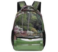 JZemdybill Durable Oxford Cloth Casual Daypack, Golf Course Backpack, College Bag for Boys, Girls, Travel, Sports