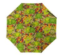 JZemdybill Folding Umbrella, Frog Umbrella, Travel Umbrella Auto Open And Close for Windproof, Rainproof