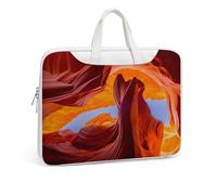 JZemdybill Leather Laptop Case, Antelope Canyon Laptop Sleeves
