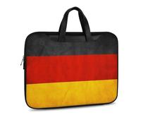 JZemdybill Leather Laptop Case, Germany Flag Laptop Sleeves