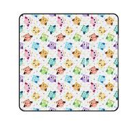 JZemdybill Picnic Mat with Zipper,Cute Owl Funny Owl Pattern Picnic Blanket,Outdoor Rugs,150cm X 150cm