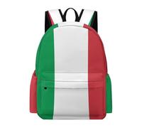 JZemdybill Rucksack, Italy Flag Backpack, Casual Daypack for Outdoors,Sport,Travel