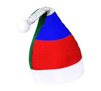 JZemdybill Sequined Christmas Hat for Adults,Russian Flag Hat for Various Holiday Parties