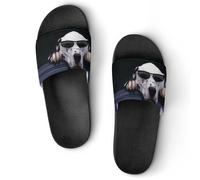 JZemdybill Shower Slippers, Dalmatian Sliders for Men And Women, Non-Slip Slides