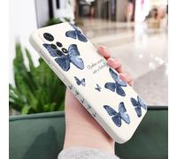 JZFDCLF Butterfly Phone Case For Xiaomi For Redmi Note 14 13 12 12S 11 11E 11S 10 10A 10T 10S 9T 9 8 7 Pro 10C 9T 4G 5G Cover,white 1,For Note 11ProPlus 5G