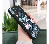 JZFDCLF Butterfly Phone Case For Xiaomi For Redmi Note 14 13 12 12S 11 11S 11E 10 10T 10S 9T 9 Pro Plus 10C 10A 10 9 9A 9C 9T 4G 5G,Black 1,For Note 11 ProPlus 5G
