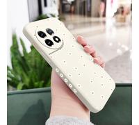 JZFDCLF Floral Daisies Phone Case For Oneplus 12 12R 11 11R 10 10R 10T 9R 9RT 9 8T 8 7 7T Pro 5G Liquid Silicone Cover,White,For OnePlus 8 Pro