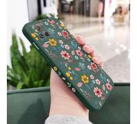 JZFDCLF Flowers Phone Case For Xiaomi Poco F7 X7 M6 X6 F6 M5S F5 X5 M5 F4 X4 M4 F3 M3 Pro C40 4G 5G GT Liquid Silica Cover,Dark Green,For Poco F6 Pro