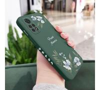 JZFDCLF Leafy Phone Case For Xiaomi For Redmi Note 14 13 12 12S 11 11S 11E 10 10T 10S 9T Pro Plus For Redmi 10 10A 10C 9 9T 4G 5G Cover,Dark Green 2,For note 14 5g