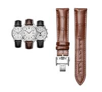 JZFOACHR 18 19 20 21 22mm Genuine Calfskin Watchband For Master L2 L3 L4 L2.628 L2.673 Cowhide Leather Watch Strap Bracelet